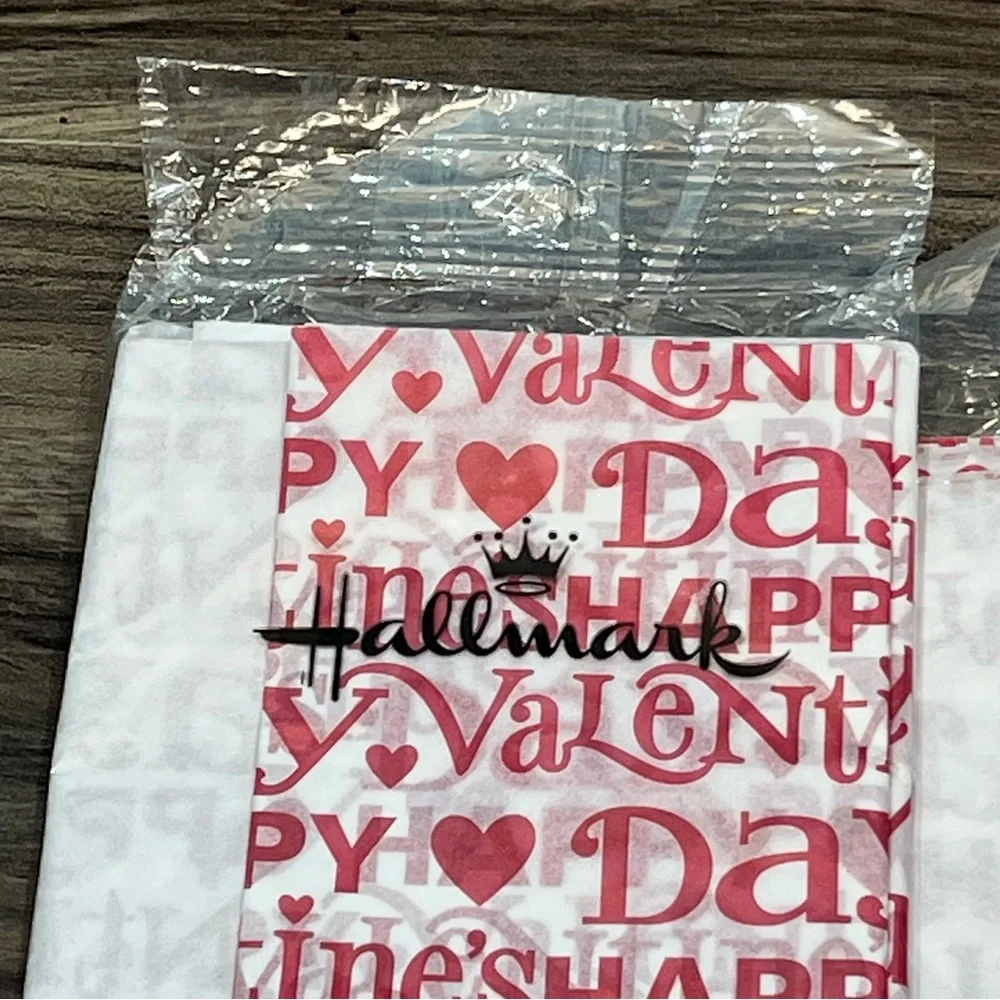 3 Packages Hallmark Happy Valentine's Day Tissue Paper 18 Sheets total